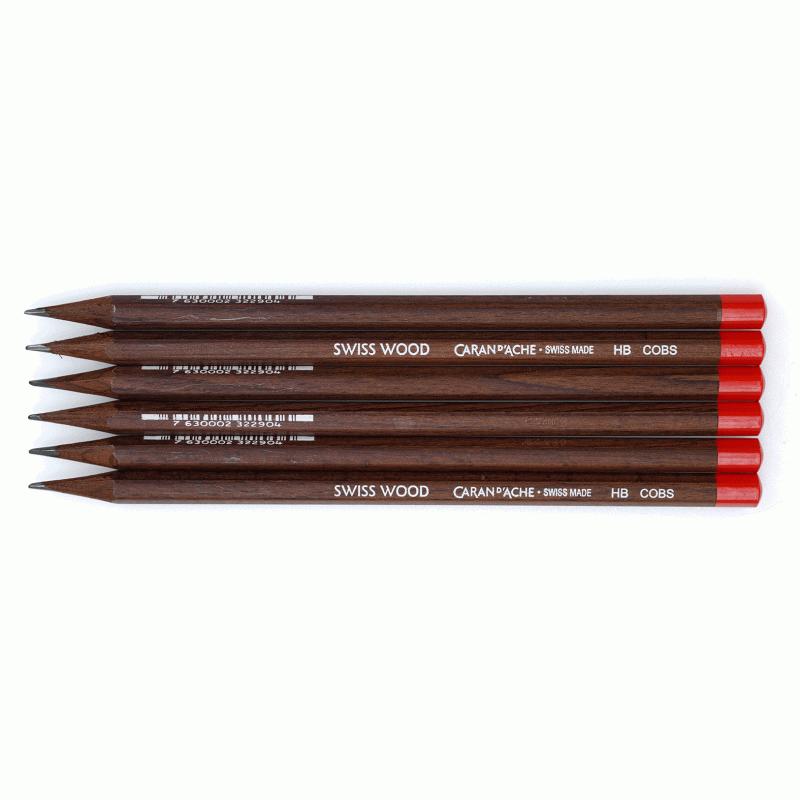 Caran d'Ache Swiss Wood Kurşun Kalem HB